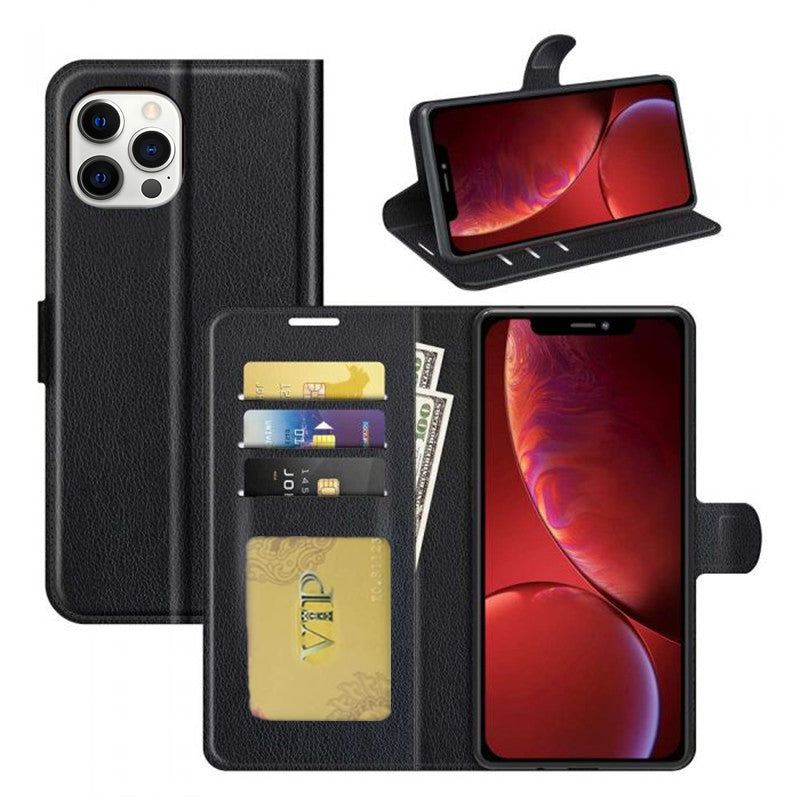 Leather Folio Wallet Case for iPhone 13 Pro Max Leather Folio Wallet Case for iPhone 13 Pro Max